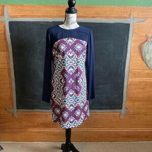 Daniel Cremeiux dress with geometric designs small
